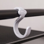 Стеллаж на металлокаркасе "Валенсия-14", 455х300х1205 мм, 4 полки, черный, СТВ14 Ч — изображение 9