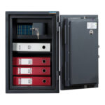 Сейф огневзломостойкий VALBERG "Гарант-67Т", 670х440х440 мм, 99 кг, ключевой замок, крепление к полу — изображение 3