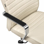 Кресло BRABIX PREMIUM "Solo EX-730", алюминий, хром, экокожа, бежевое, 532937 — изображение 9