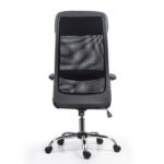 Кресло офисное BRABIX "Flight EX-540", хром, ткань, сетка, серое, 531848 — изображение 4