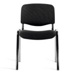 Стул STAFF "Iso Lite CF-008", хром, ткань черная (С-11), 532565 — изображение 5