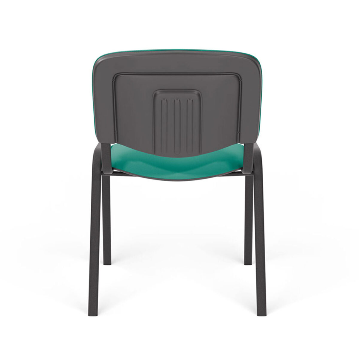 Стул для персонала и посетителей "ИЗО", черный каркас, ткань зеленая, В-27/С-34 — изображение 6