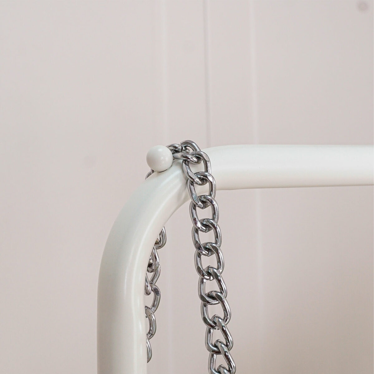 Вешалка для плечиков "Радуга-2", 1520х820х390 мм, передвижная, металл, белая, ВНП 299 Б — изображение 4