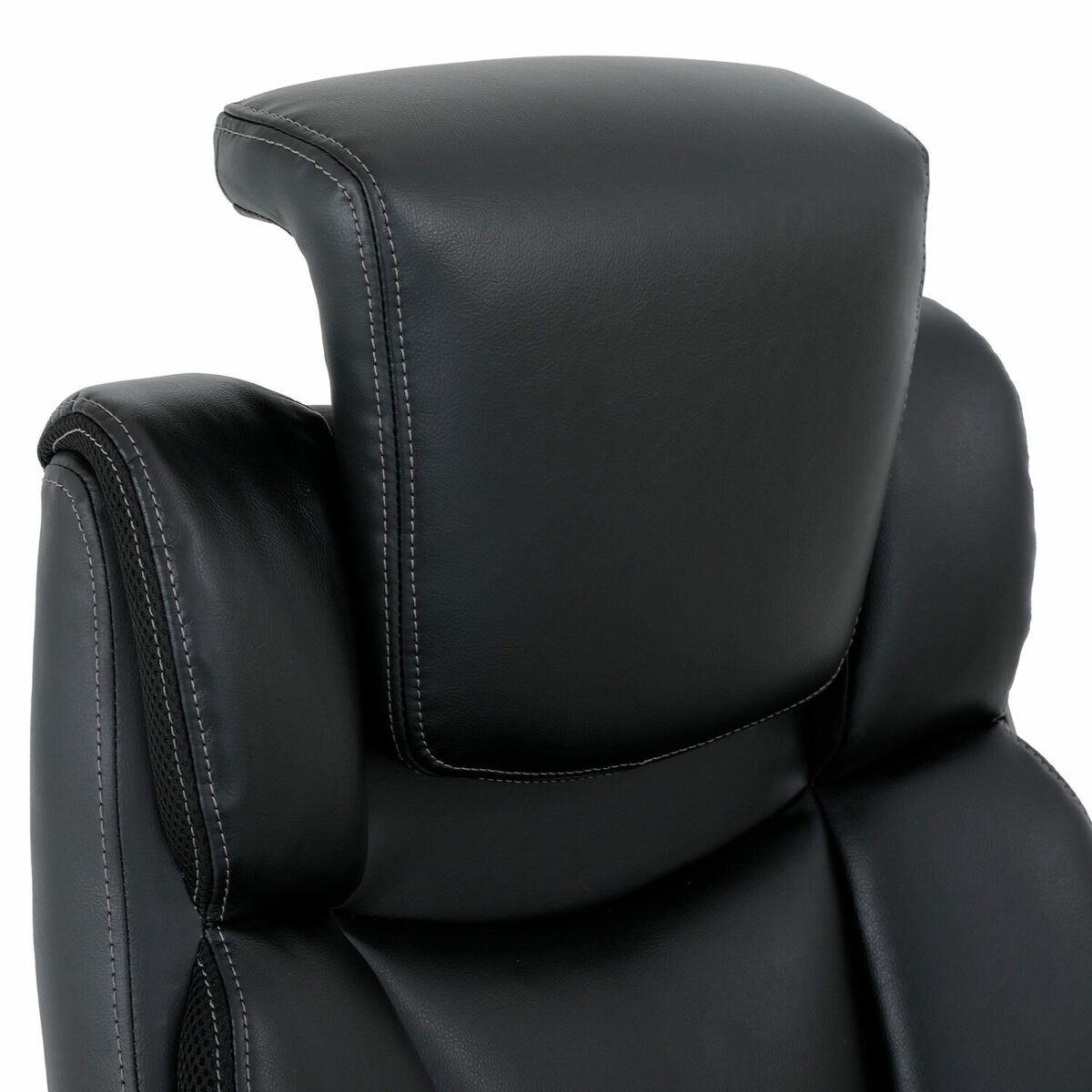 Кресло BRABIX PREMIUM "Phantom EX-553", рециклированная кожа, регулируемый подголовник, черное, 532940 — изображение 8