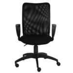 Кресло CH-599AXSN, с подлокотниками, черное, CH-599AXSN/TW-1 — изображение 4