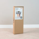 Вешалка настенная с полкой "Торонто-21", 270х670х270 мм, 5 крючков, металл, черная, ВСПТ21 Ч — изображение 4