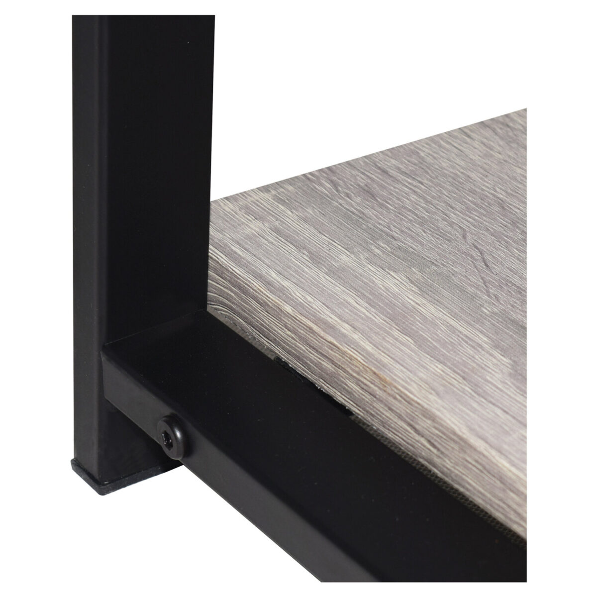 Стол на металлокаркасе BRABIX "LOFT CD-006", 1200х500х730 мм, 2 полки, цвет дуб антик, 641225 — изображение 9