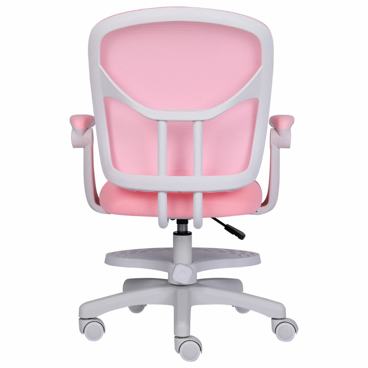 Кресло детское с подставкой для ног BRABIX "Toy MG-205", сетка/ткань TW, розовое, 533151 — изображение 6