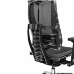 Кресло МЕТТА "YOGA" Y 4DT B2-14D, адаптивная спинка, 3D-подголовник, сверхпрочная сетка, черное — изображение 13