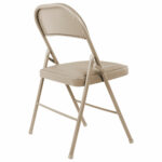 Стул складной BRABIX "Golf Plus CF-003 Комфорт", бежевый каркас, кожзам бежевый, 531567 — изображение 7