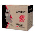 Кресло ATRONE (АТРОН) "Optimus ER-707", адаптивный механизм со слайдером, сетка, черный/красный, 532968 — изображение 14