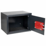 Сейф мебельный DASWERK (ДАСВЕРК) SC-250KL (250х350х250 мм), ключевой замок, графит, 291342 — изображение 7