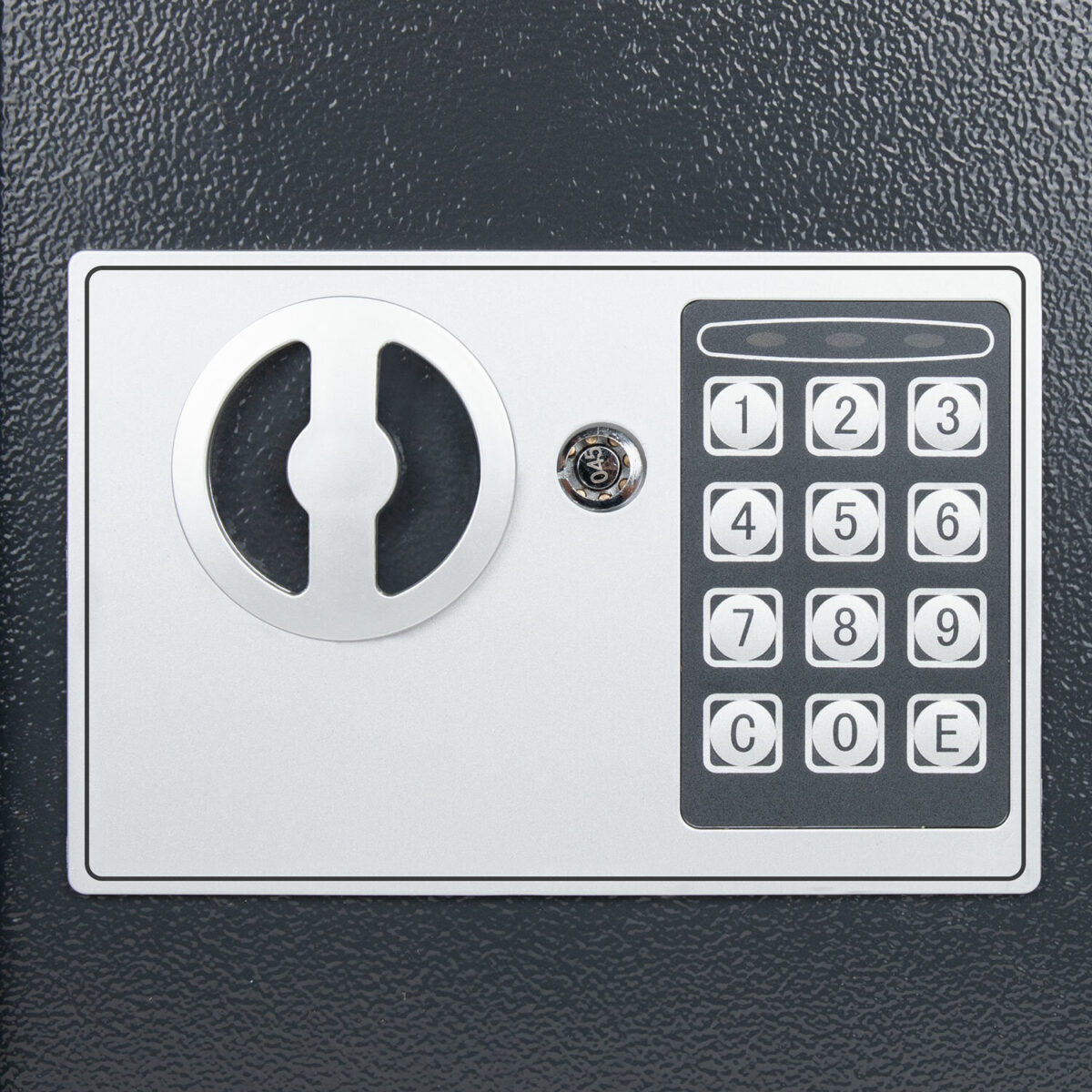 Сейф мебельный DASWERK (ДАСВЕРК) SC-200EL (200х310х200 мм), электронный замок, графит, 291341 — изображение 5