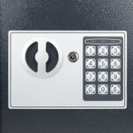 Сейф мебельный DASWERK (ДАСВЕРК) SC-200EL (200х310х200 мм), электронный замок, графит, 291341 — изображение 5