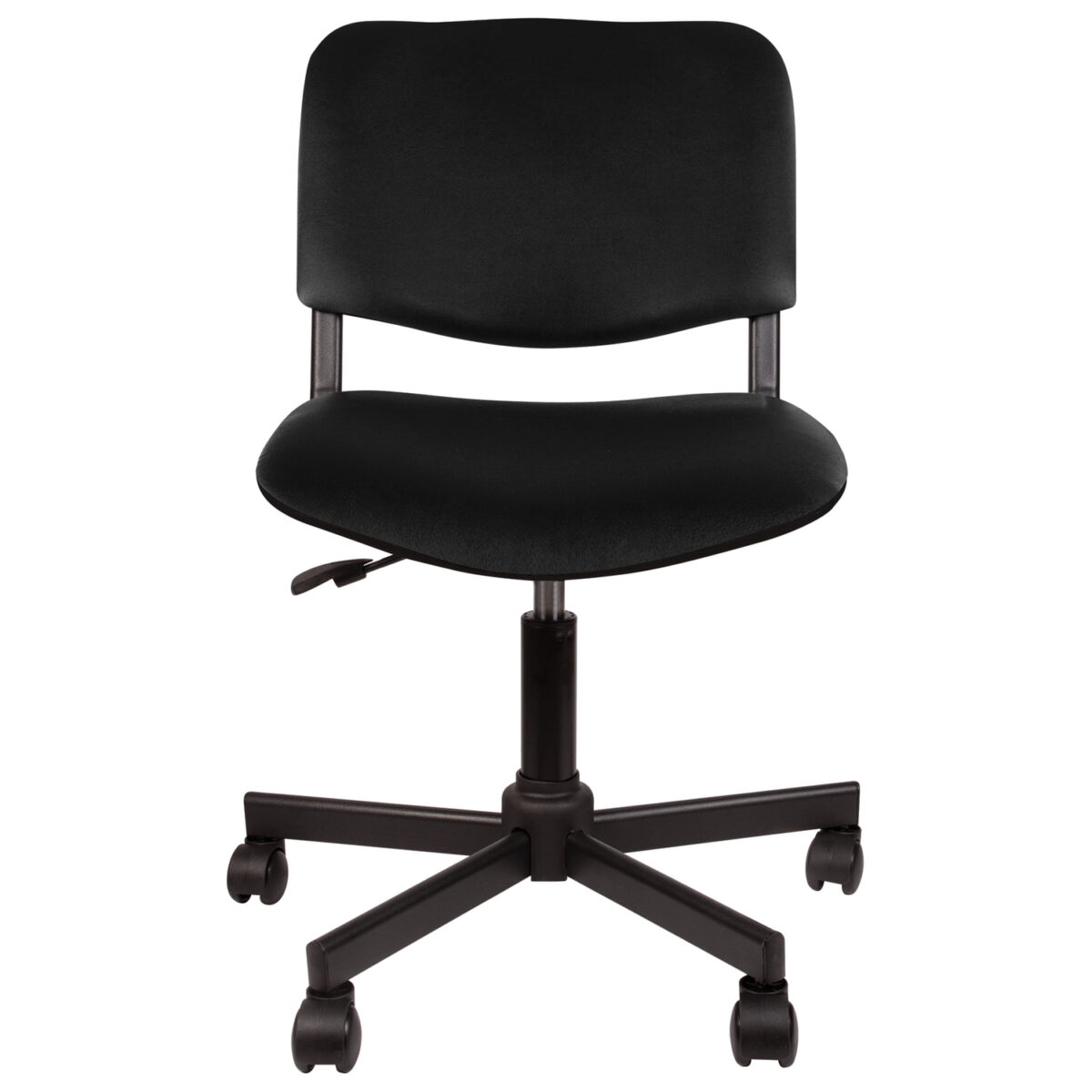 Кресло КР09, без подлокотников, кожзаменитель, черное, КР01.00.09-201- — изображение 4