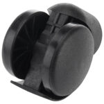 Колеса (ролики) BRABIX для кресла, пластиковые, КОМПЛЕКТ 5 шт., шток d 11 мм, черные, в коробе, 532008 — изображение 5