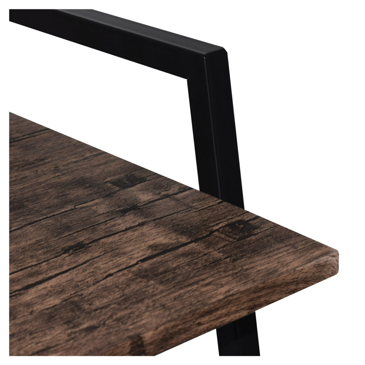 Стол на металлокаркасе BRABIX "LOFT CD-003", 640х420х840 мм, цвет морёный дуб, 641215 — изображение 8