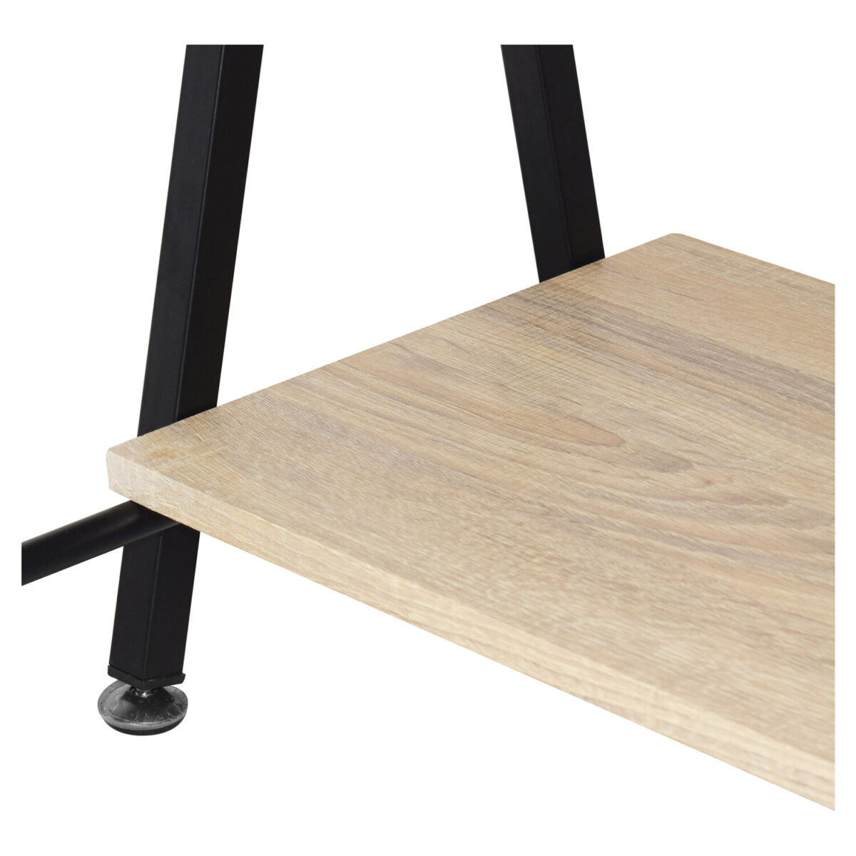 Стол на металлокаркасе BRABIX "LOFT CD-004", 1200х535х1110 мм, 3 полки, цвет дуб натуральный, 641220 — изображение 9