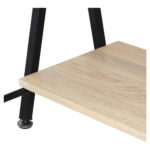 Стол на металлокаркасе BRABIX "LOFT CD-004", 1200х535х1110 мм, 3 полки, цвет дуб натуральный, 641220 — изображение 9