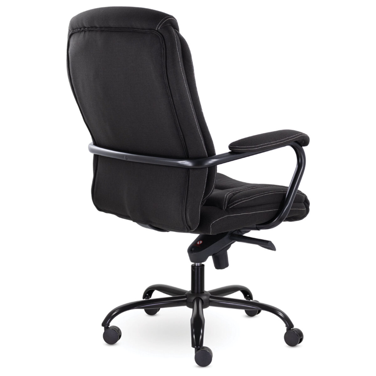 Кресло офисное "Ровер" CH-708, усиленное, НАГРУЗКА до 150 кг, ткань, черное — изображение 5