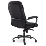 Кресло офисное "Ровер" CH-708, усиленное, НАГРУЗКА до 150 кг, ткань, черное — изображение 5