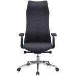 Кресло офисное CHAIRMAN CH 583 SL, хром, 3D подлокотники, синхромеханизм, ткань, темно-серое, 7131358 — изображение 3