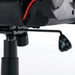 Кресло компьютерное BRABIX "Hunter GM-130", две подушки, экокожа, черное/красное, 532797 — изображение 14