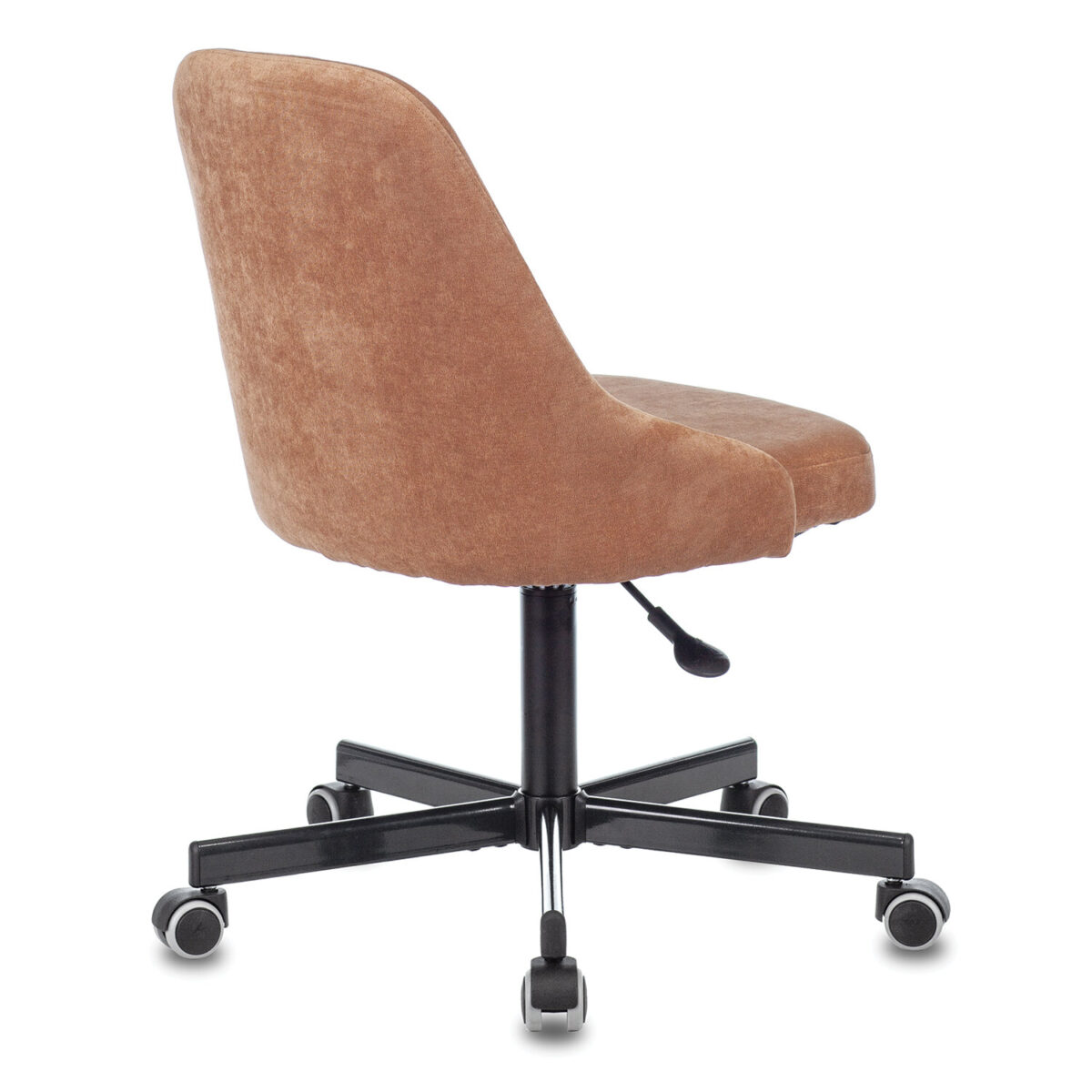 Кресло CH-340M, пятилучие металлическое, ткань, светло-коричневое, 1397884 — изображение 5