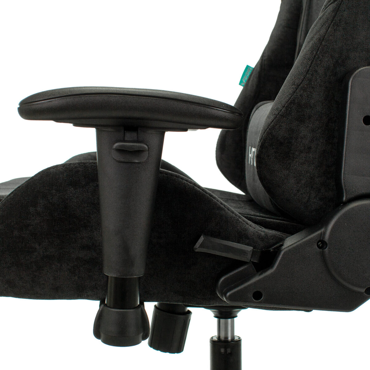 Кресло компьютерное Zombie VIKING KNIGHT, 2 подушки, ткань, черное, 1379928 — изображение 19