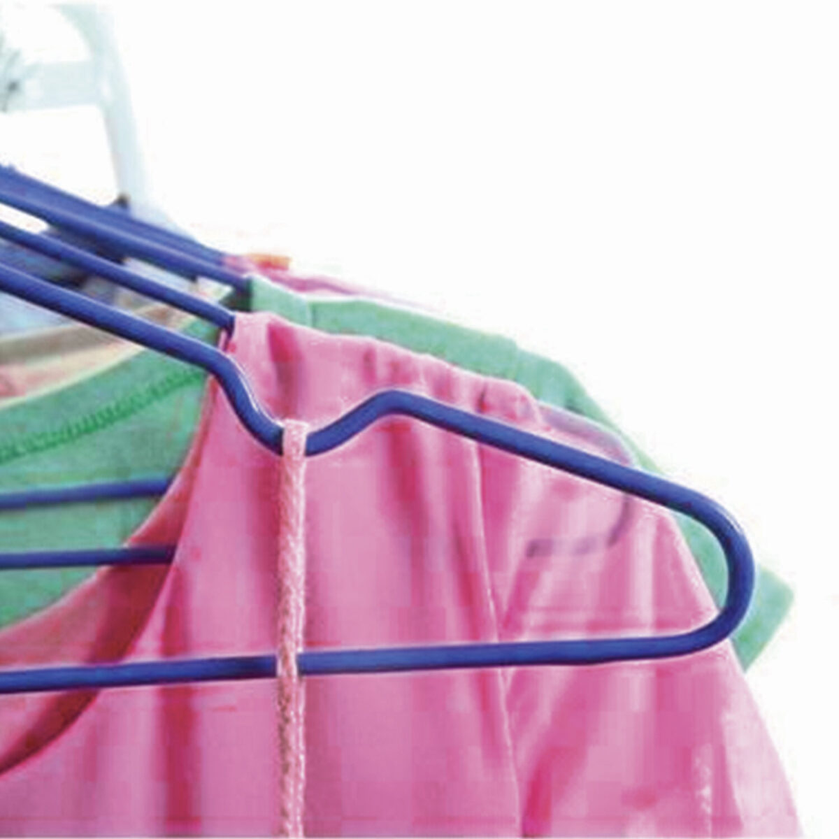 Вешалки-плечики, размер 48-50, КОМПЛЕКТ 10 шт., металл/ПВХ, перекладина, цвет синий, BRABIX "Стандарт", 601166 — изображение 9