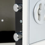 Сейф мебельный DASWERK (ДАСВЕРК) SC-250EL (250х350х250 мм), электронный замок, бежевый, 291345 — изображение 7