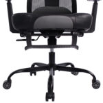 Кресло BRABIX PREMIUM "Venom GM-530", подножка, синхромеханизм, экокожа/сетка, черное/серое, 532951 — изображение 6