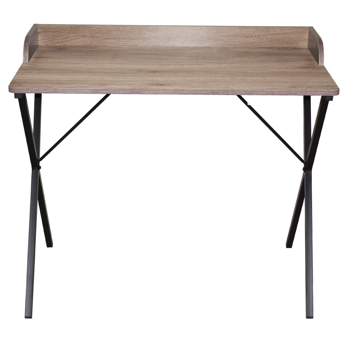 Стол на металлокаркасе BRABIX "LOFT CD-008", 900х500х780 мм, цвет морёный дуб, 641863 — изображение 2