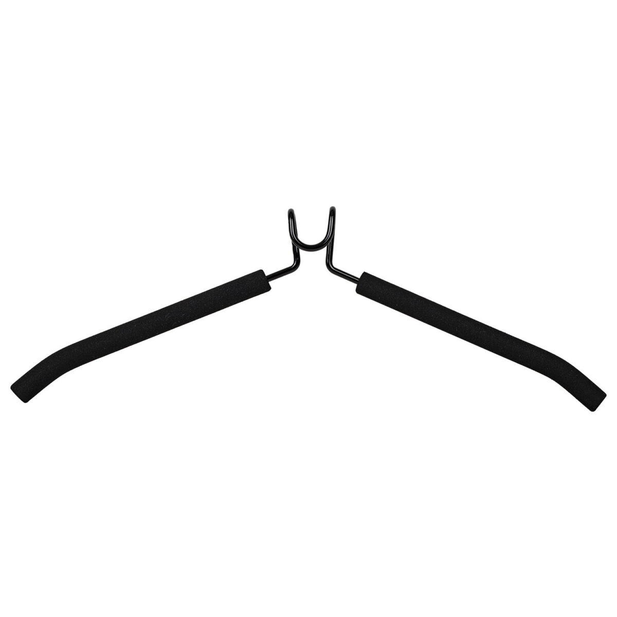 Вешалка-плечики трансформер 2 КОМПЛЕКТА (10 плечиков) металл с покрытием, черные, BRABIX, 880785 — изображение 4