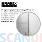 Стол письменный/компьютерный BRABIX "Scandi CD-016", 1100х500х750 мм, 4 ящика, белый, 641891, ЦБ013707-1 — изображение 19