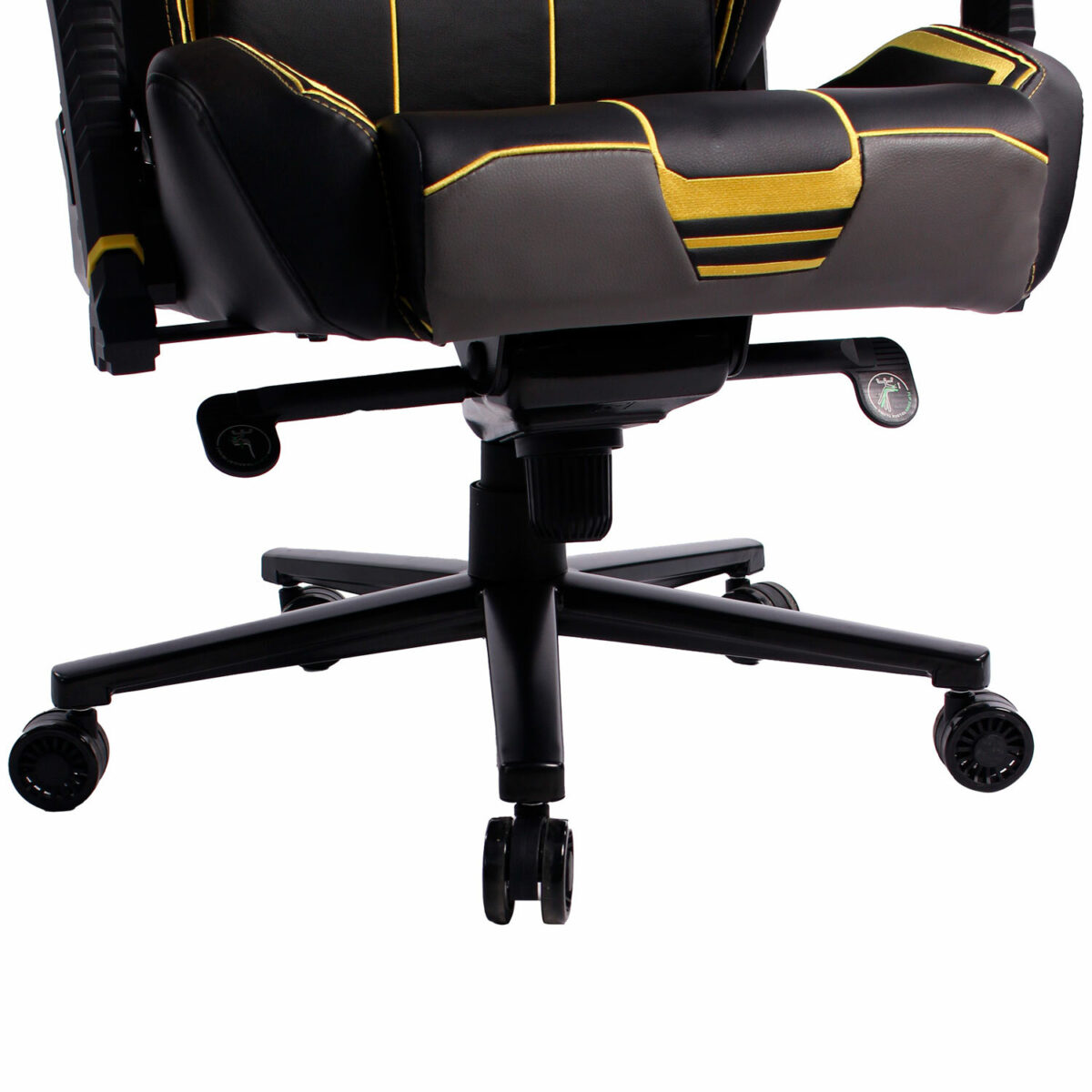 Кресло BRABIX PREMIUM "Tanos GM-180", мультиблок, 4D подлокотники, литой поролон, черное/желтое, 532953 — изображение 8