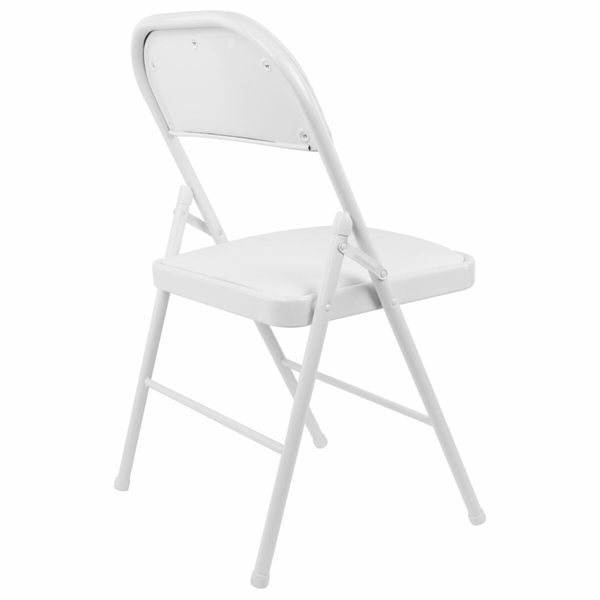 Стул складной BRABIX "Golf Plus CF-003 КОМФОРТ", белый каркас, кожзам белый, В КОРОБЕ, 533028 — изображение 7