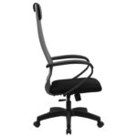 Кресло BRABIX PREMIUM "Ultimate EX-800" пластик, плотная двойная сетка Х2, черное/серое, 532915 — изображение 3