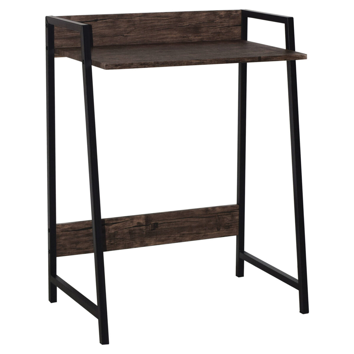 Стол на металлокаркасе BRABIX "LOFT CD-003", 640х420х840 мм, цвет морёный дуб, 641215 — изображение 2