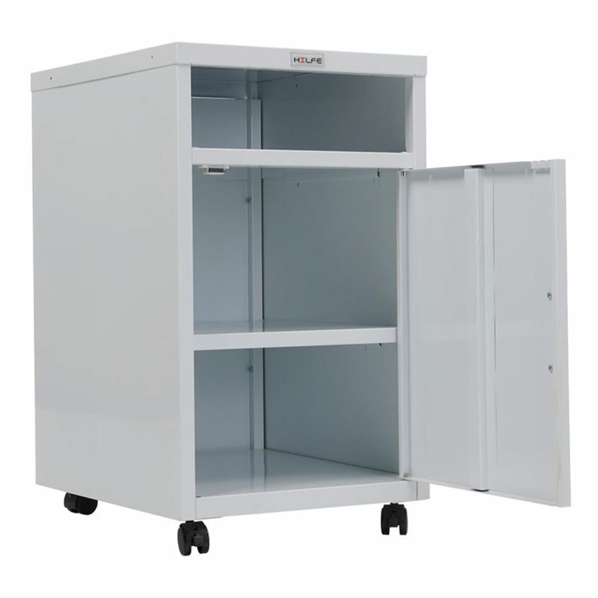 Тумба медицинская подкатная HILFE "МД ТП-3" 710х420х490 мм, цвет белый, S26199403309 — изображение 3