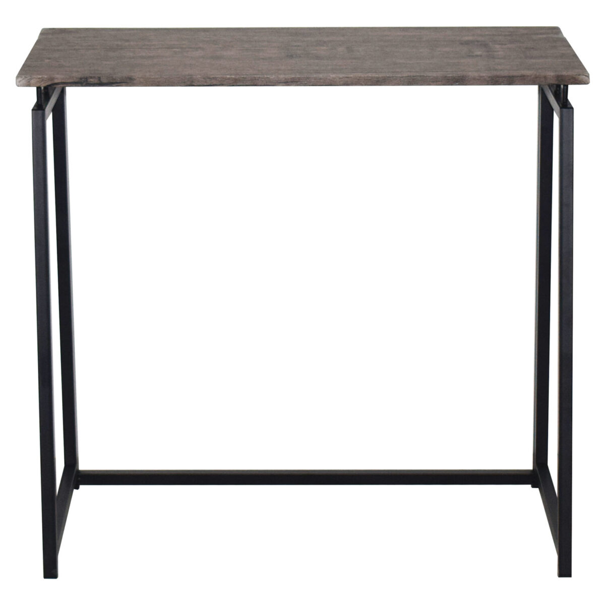 Стол на металлокаркасе BRABIX "LOFT CD-001", 800х440х740 мм, складной, цвет морёный дуб, 641209 — изображение 3