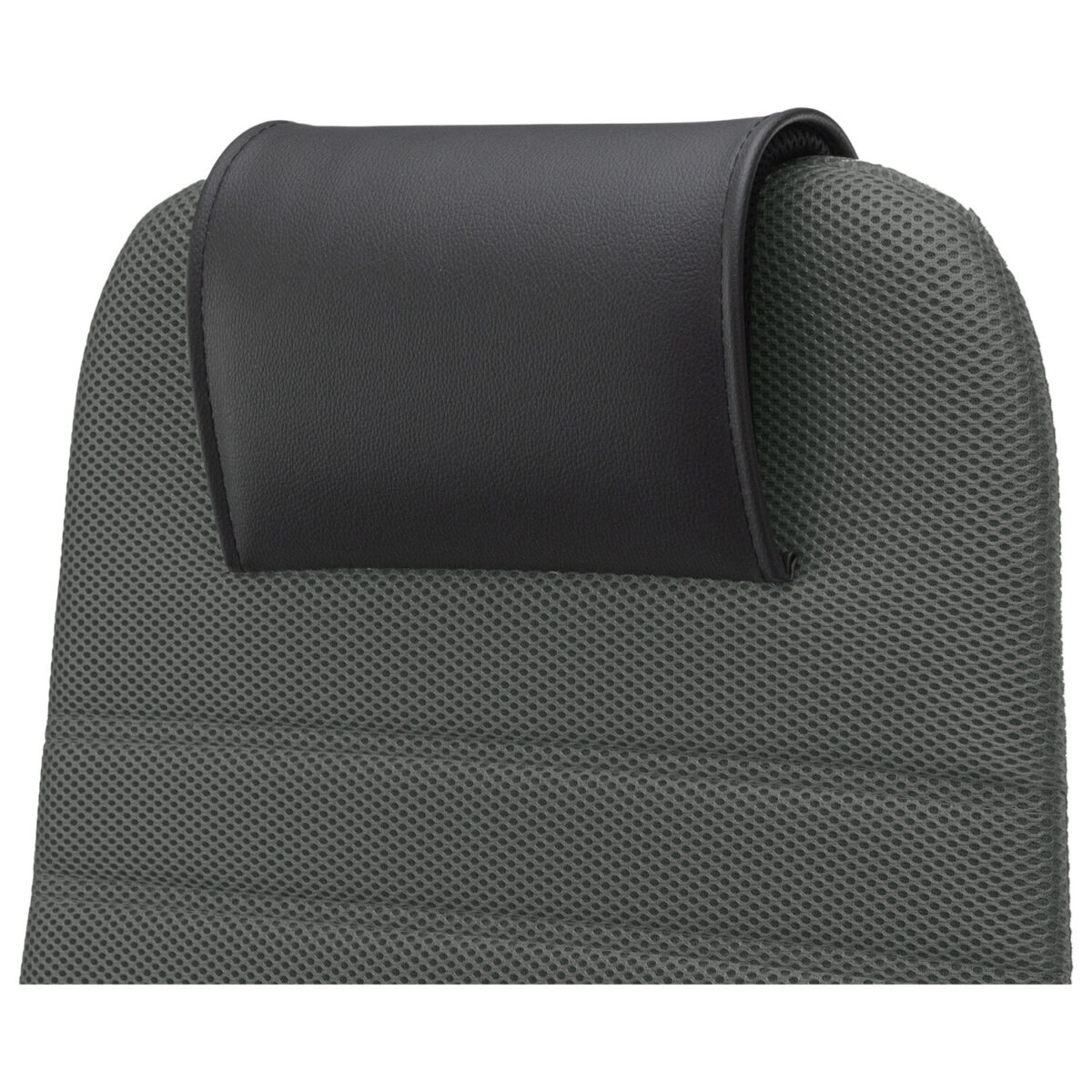 Кресло офисное МЕТТА "SU-B-10" хром, ткань-сетка, сиденье и спинка мягкие, темно-серое — изображение 11