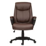 Кресло офисное BRABIX "Enter EX-511", экокожа, коричневое, 531163 — изображение 4