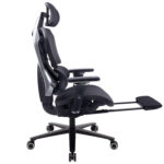 Кресло ATRONE (АТРОН) "Optimus ER-707", адаптивный механизм со слайдером, сетка, черный/серый, 532967 — изображение 11