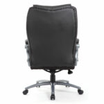 Кресло офисное BRABIX PREMIUM "Strong HD-009", НАГРУЗКА до 200 кг, экокожа черная, ткань серая, 531945 — изображение 5