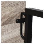 Стол на металлокаркасе BRABIX "LOFT CD-001", 800х440х740 мм, складной, цвет дуб антик, 641210 — изображение 9