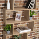 Стеллаж BRABIX "Scandi SH-008", 730х250х1760 мм, 6 секций, ЛДСП, дуб сонома, 641898, ЦБ013658-2 — изображение 6