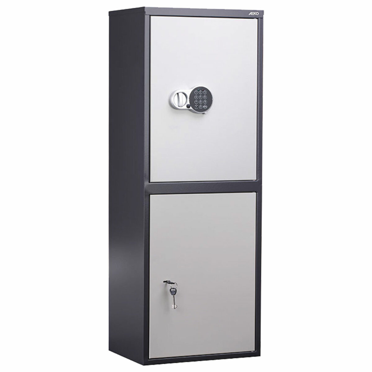 Шкаф металлический для документов AIKO "SL-125/2ТEL" ГРАФИТ, 1252х460х340 мм, 31 кг, S10799132902 — изображение 3