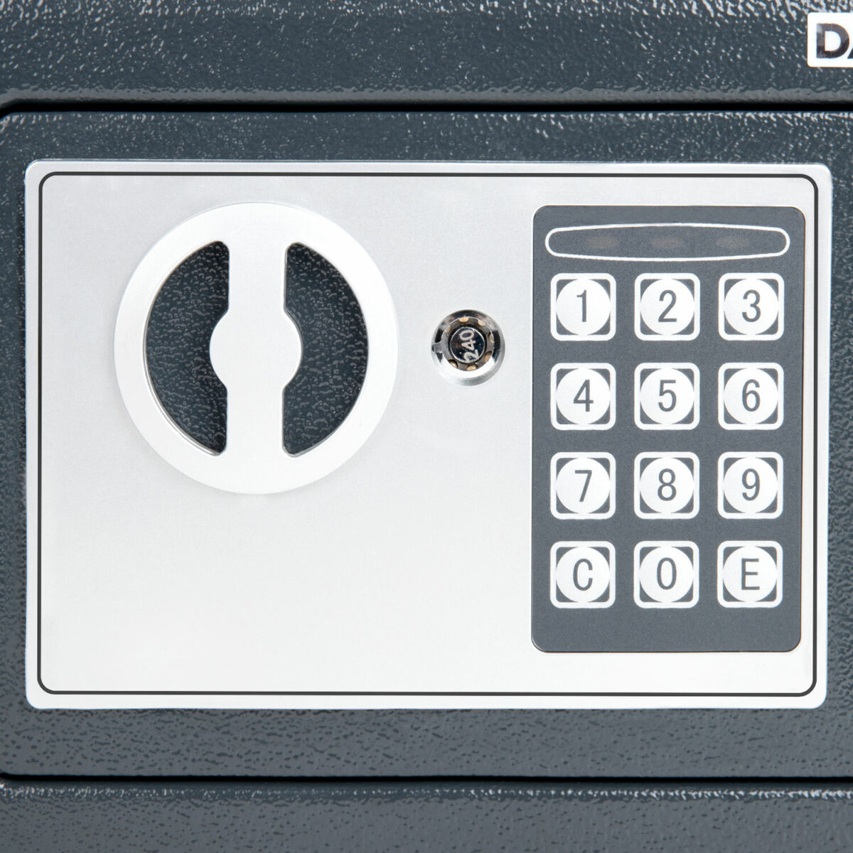 Сейф мебельный DASWERK (ДАСВЕРК) SC-170EL (170х230х170 мм), электронный замок, графит, 291338 — изображение 5
