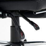 Кресло офисное CROMEX (КРОМЕКС) "Chill MS-005", с функцией вибромассажа, подножка, экокожа, черное, 532958 — изображение 15